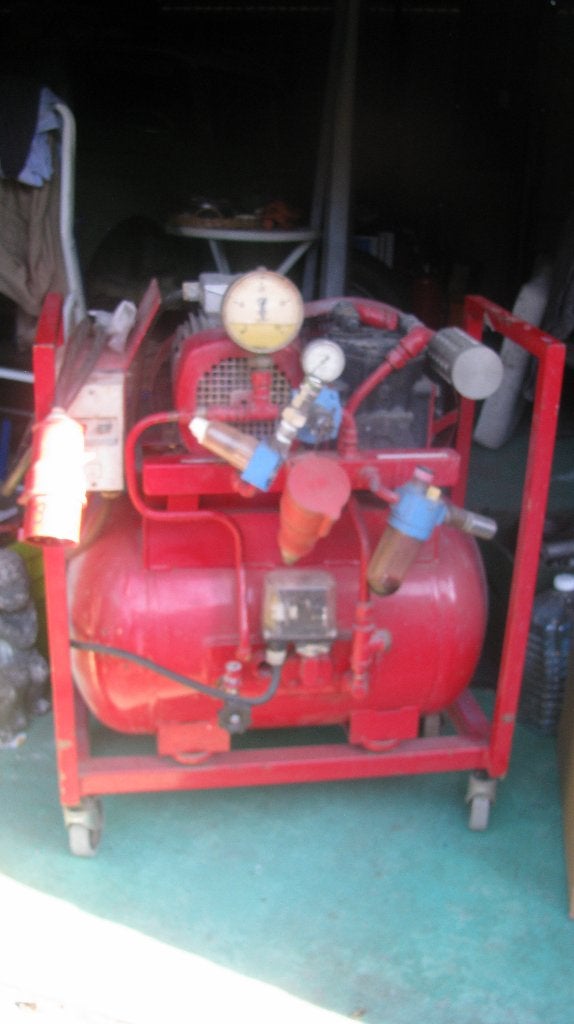compressor, Ophalen, Gebruikt, 10 bar of meer, Minder dan 200 liter/min