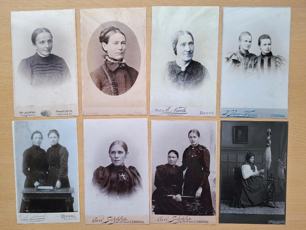 portretfoto's vrouwen rond 1915, Verzenden, Foto, Nieuw, Buitenland
