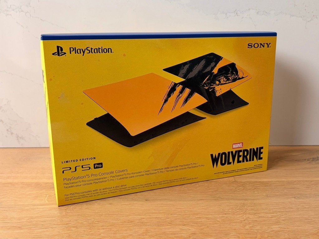 PS5 Pro Wolverine Battle Yellow Limited Edition Covers, Sony Interactive Entertainment Europe Limited, PlayStation 5, Overige typen