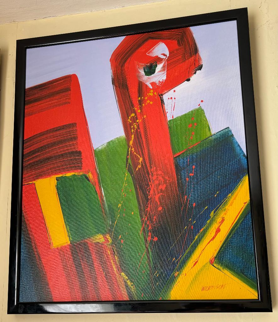 Kate Wilkinson schilderij  olieverf op doek, Ophalen