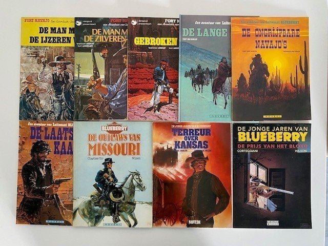 Blueberry, Jonge jaren, SC/HC , western, Meerdere stripboeken, Ophalen of Verzenden, Zo goed als nieuw