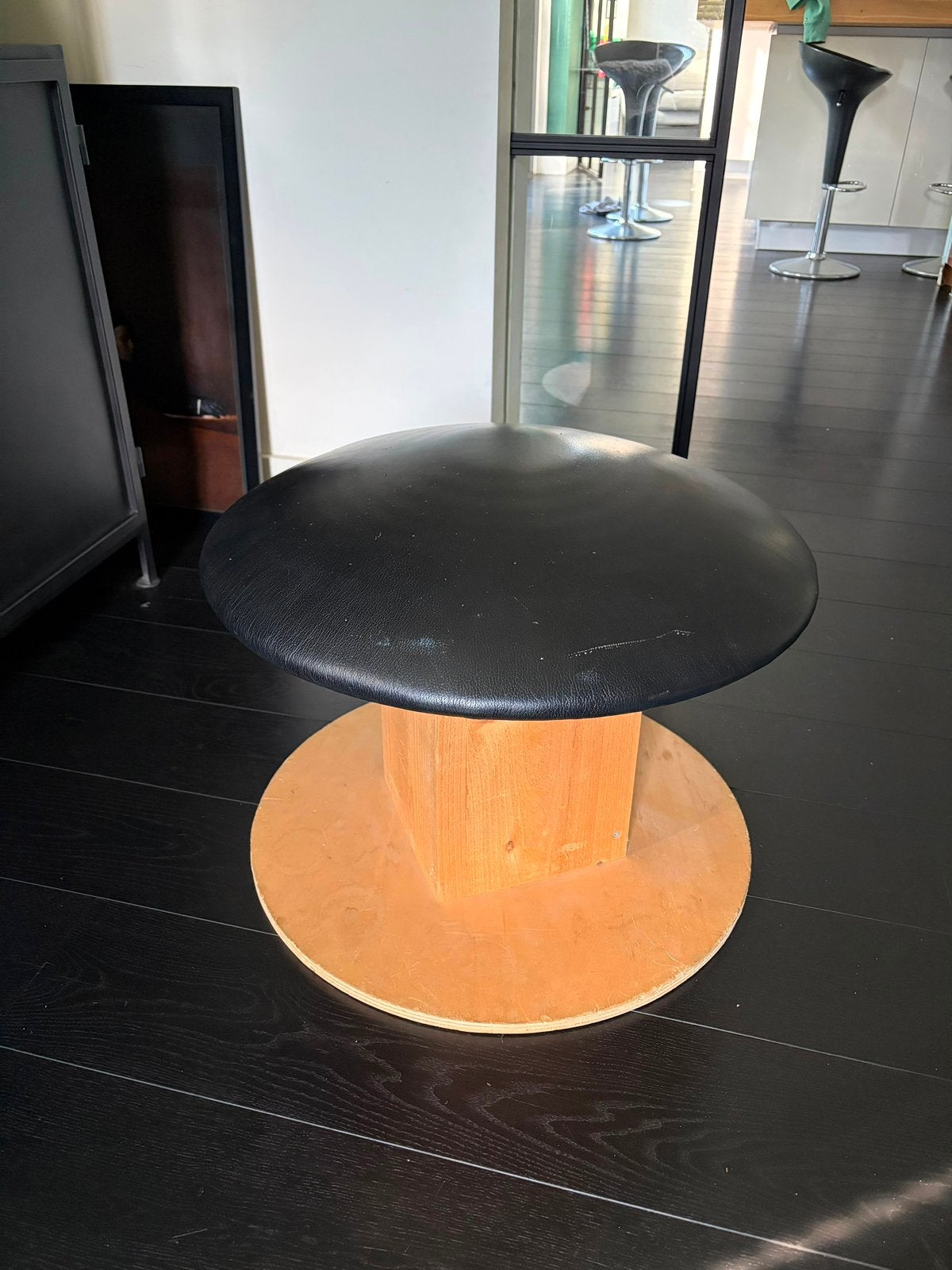Voltige turnpaddenstoel / turntoestel voor thuis, Sport en Fitness, Turnen, Ophalen, Gebruikt, Materiaal