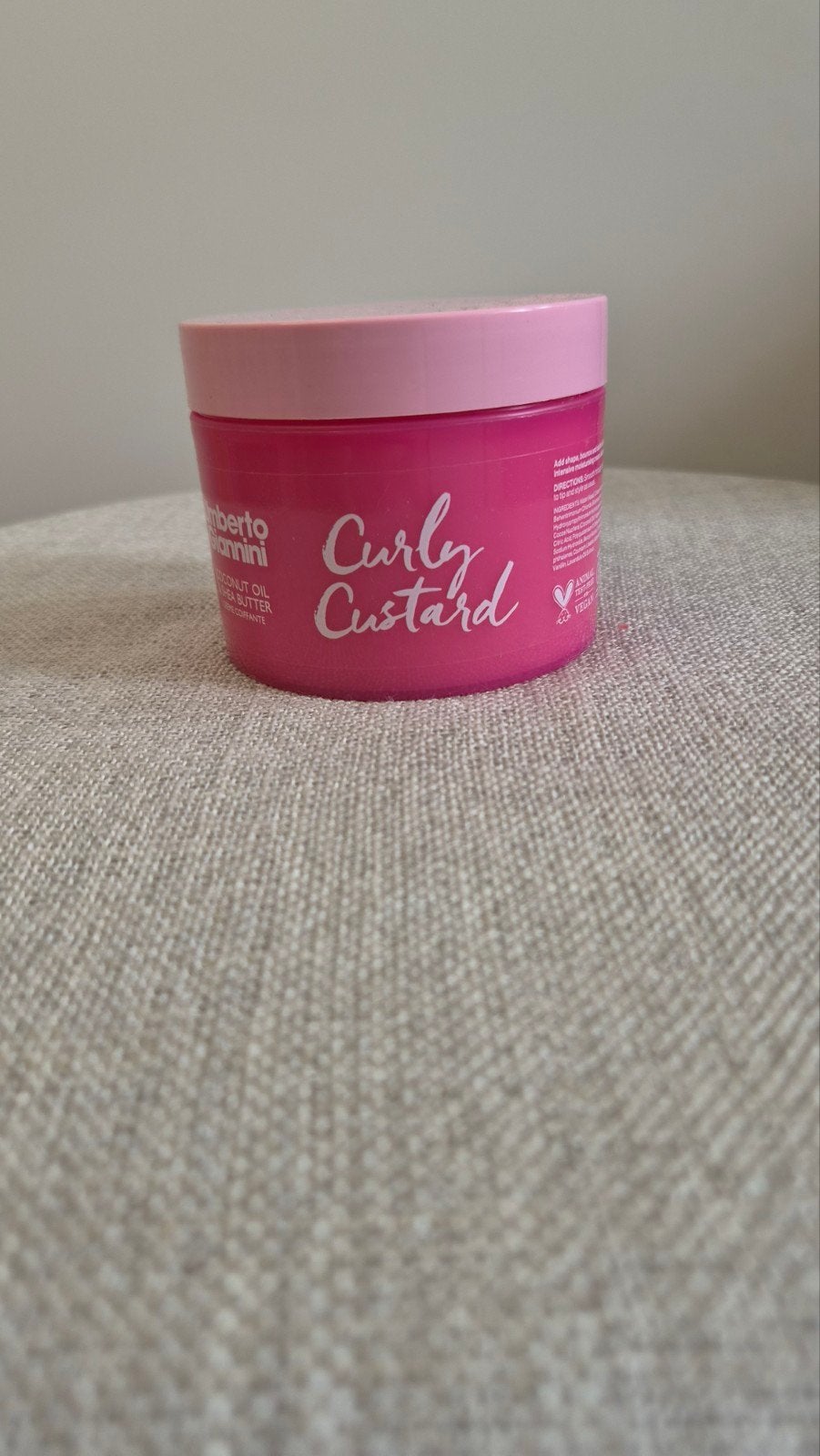 Umberto Giannini Curly Custard - Kruldefinitie Crème, Ophalen of Verzenden, Zo goed als nieuw, Haarverzorger of -hersteller