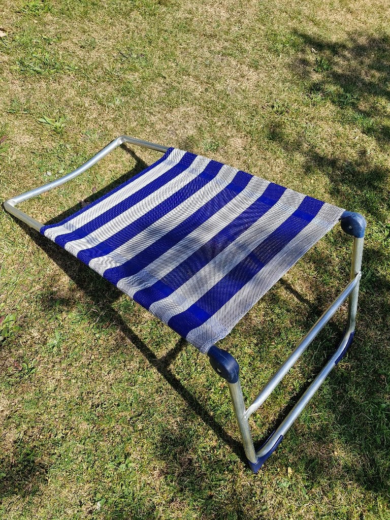Crespo voetenbankje 2x, Ophalen, Gebruikt, Campingstoel