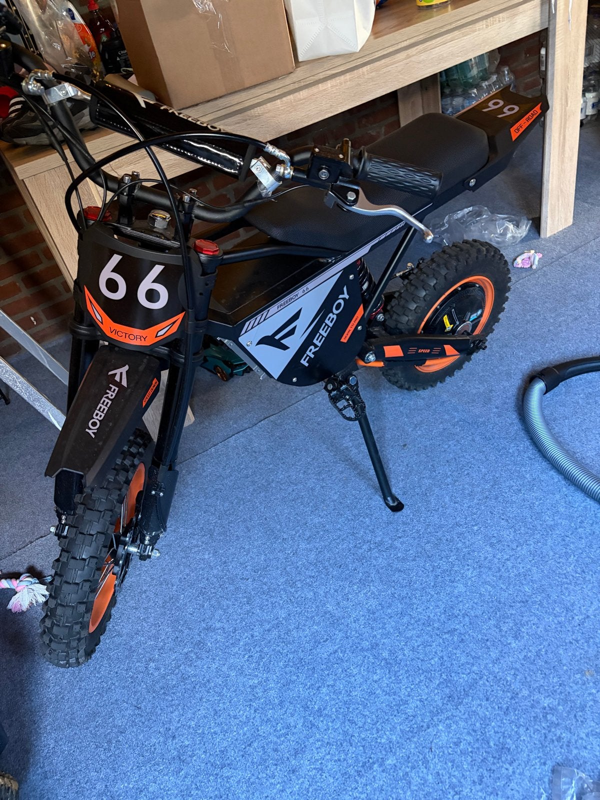 Elektrische crosser FREEBOY 55 km/u - Zo goed als nieuw, Ophalen, Zo goed als nieuw