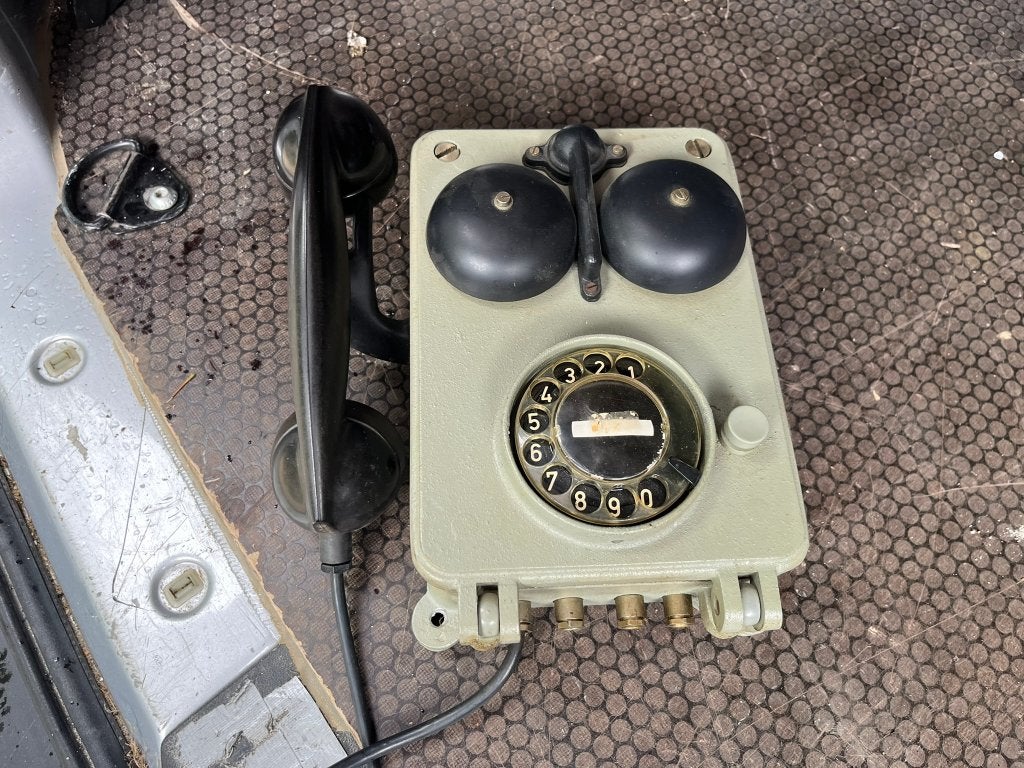 Muurtelefoon Ericsson model  DBTN11101, Ophalen of Verzenden, Gebruikt, Met draaischijf