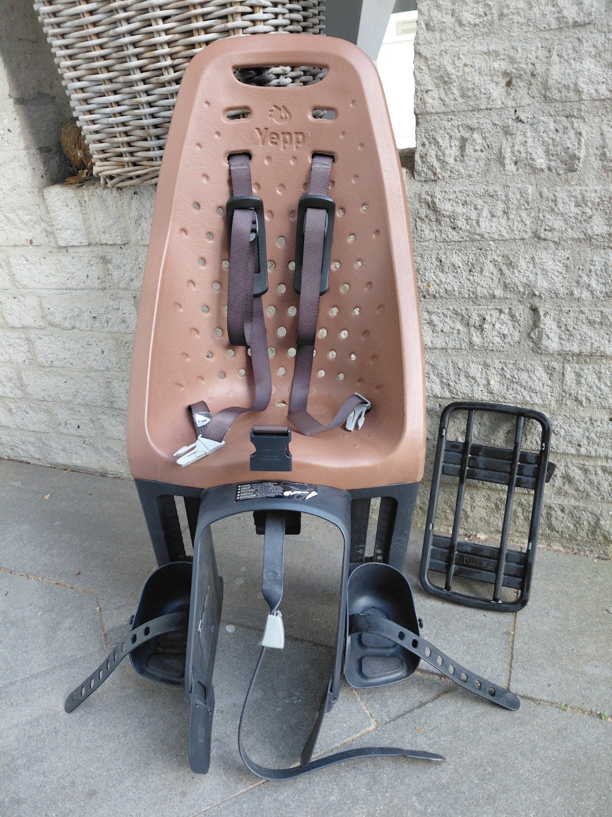 Yepp fietsstoeltje achter, 15 t/m 25 kg, Achterzitje, Ophalen of Verzenden, Thule Yepp