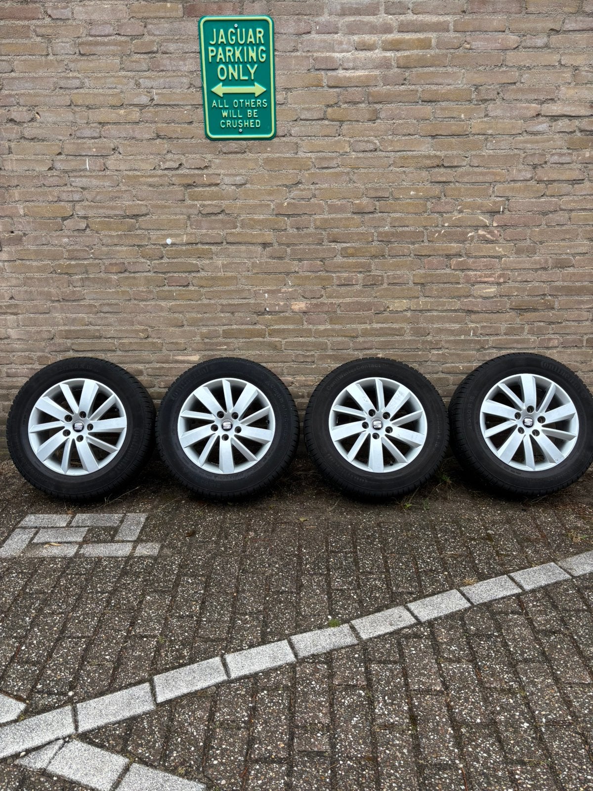 Seat Leon velgen+winterbanden/ meerdere modellen/, Auto-onderdelen, Banden en Velgen, Ophalen, 215 mm, Velg(en), 16 inch