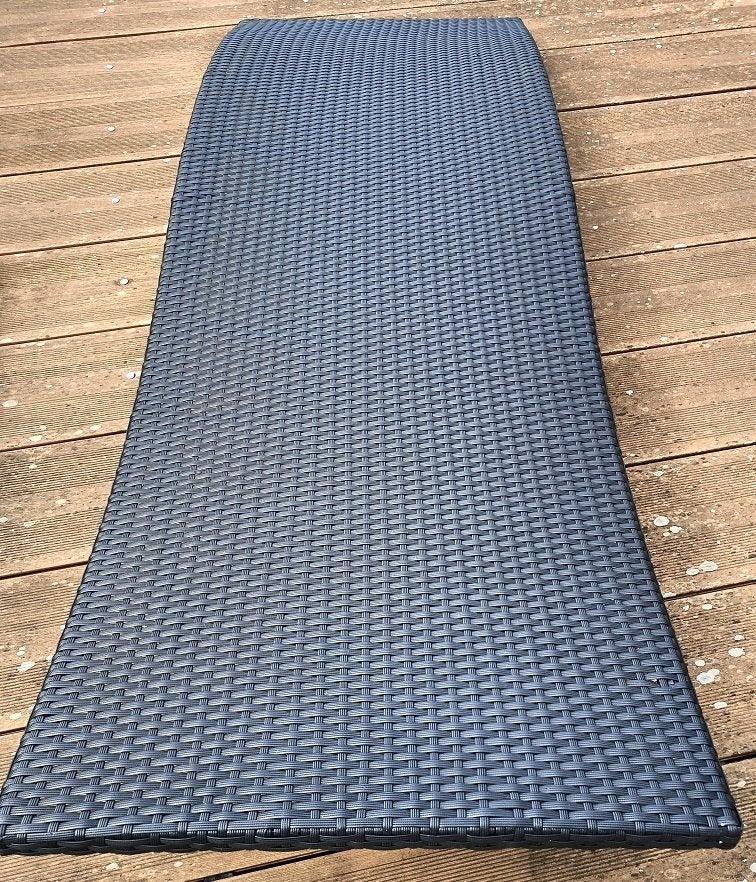 Ligbed zonnebed relexbed, Tuin en Terras, Ophalen, Zo goed als nieuw, Aluminium