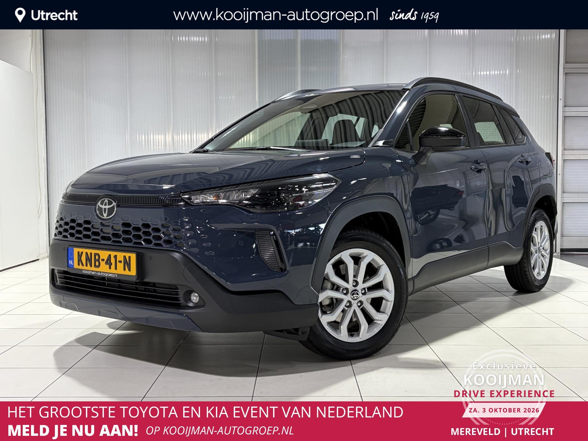 Toyota Corolla Cross Hybrid 140 Active 1e Eigenaar Orgineel, Auto's, Dealer onderhouden, Stof, Gebruikt, Origineel Nederlands
