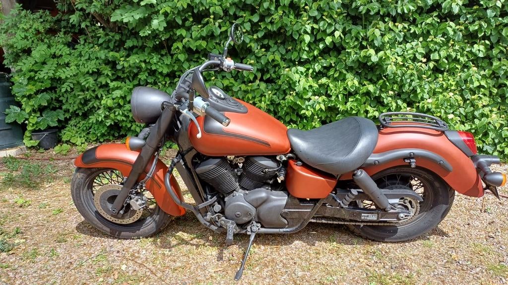 VASTE PRIJS!! ​Unieke Honda Shadow VT750C2(1997)–A2 Geschikt, 750 cc, 2 cilinders, Sportuitlaat, Chopper