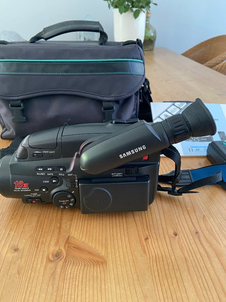Samsung video  camcorder vp -k80, Ophalen, 8mm, Camera