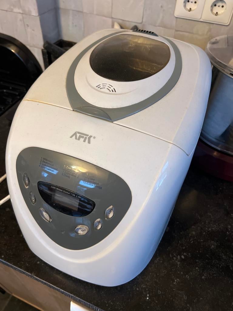 AFK Broodbakmachine - Gebruikte staat, Gebruikt, 800 tot 1200 gram deeg, Kijkvenster, Ophalen