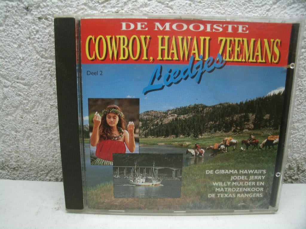 cd 95 cowboy hawaii zeemans oa hoela meisje 1993, Ophalen of Verzenden, Zo goed als nieuw, Levenslied of Smartlap