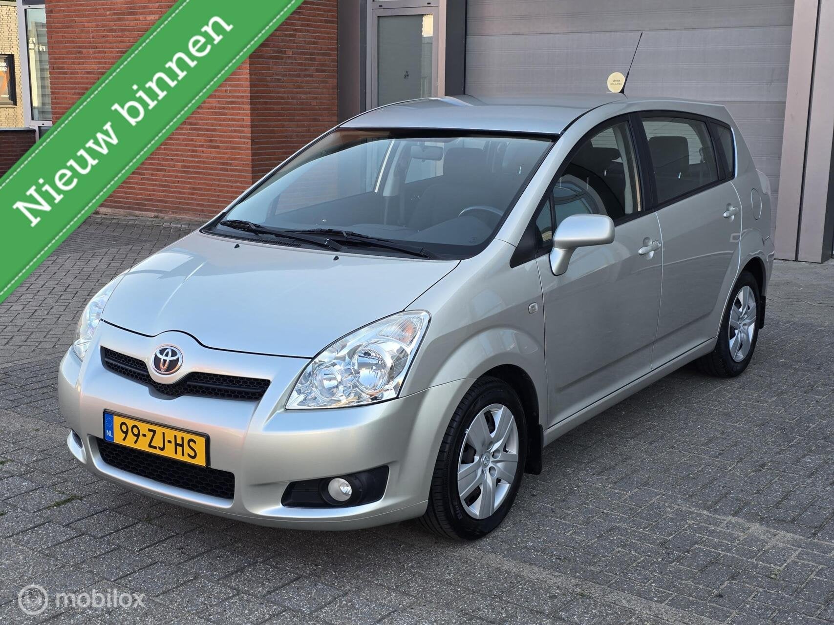 Toyota Corolla Verso 1.8 VVT-i Sol❄️Airco✅️Apk✅️, Gebruikt, 4 cilinders, 129 pk, Origineel Nederlands