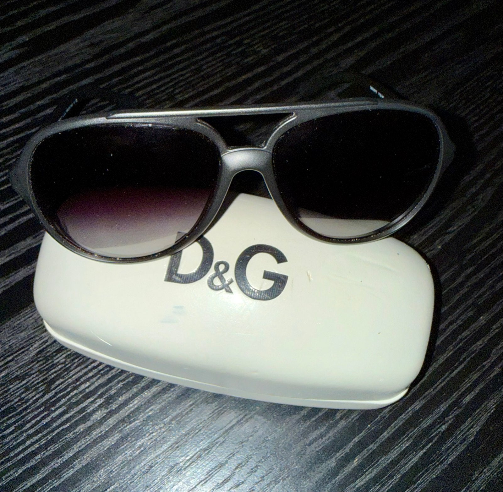 Dolce & Gabbana Zonnebril D&G 8078 1759/8G, Zonnebril, Zwart, Ophalen of Verzenden, Zo goed als nieuw