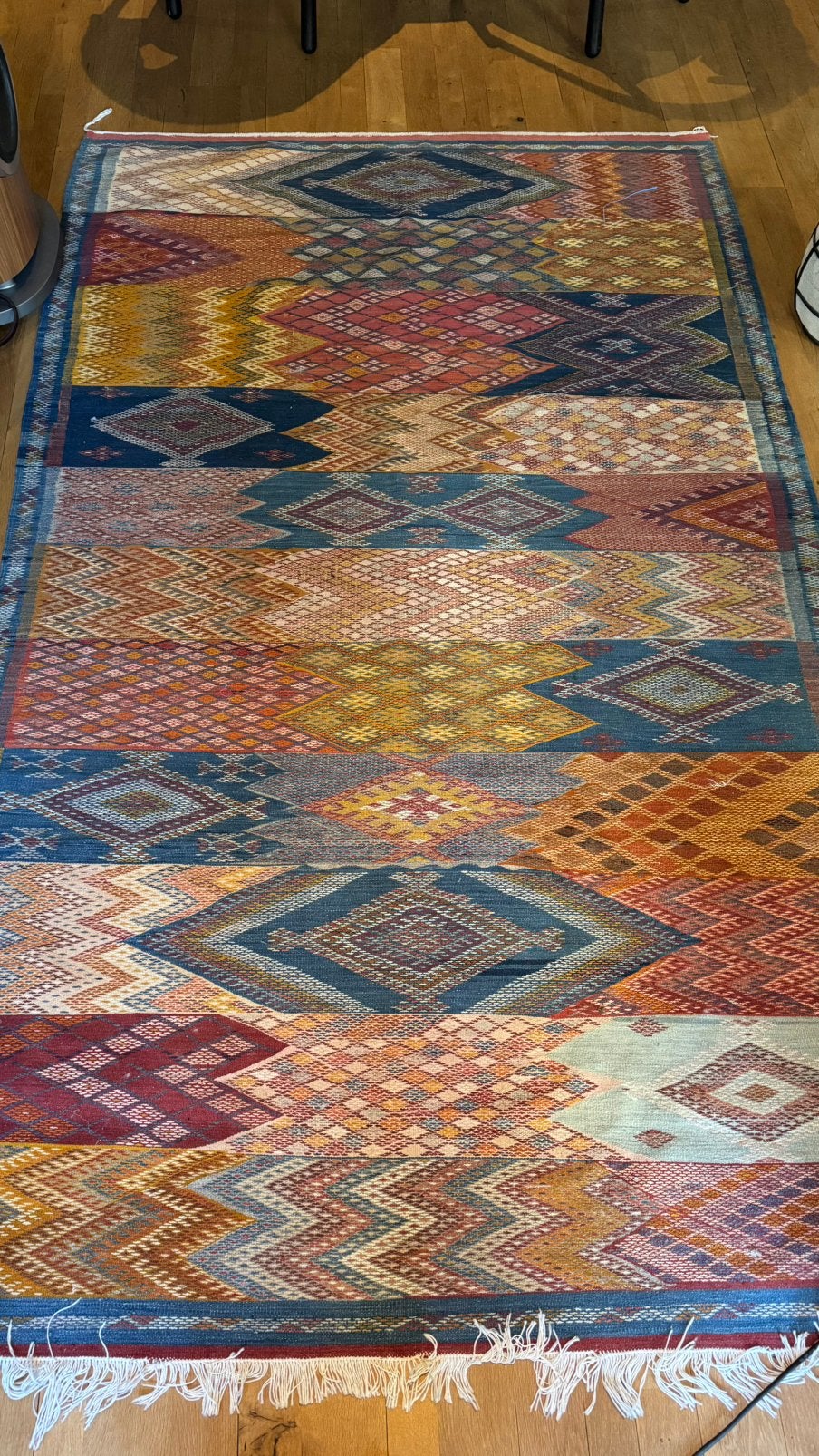 Marrokaans vloerkleed meegenomen op reis, Ophalen of Verzenden, Zo goed als nieuw, Rechthoekig, 200 cm of meer