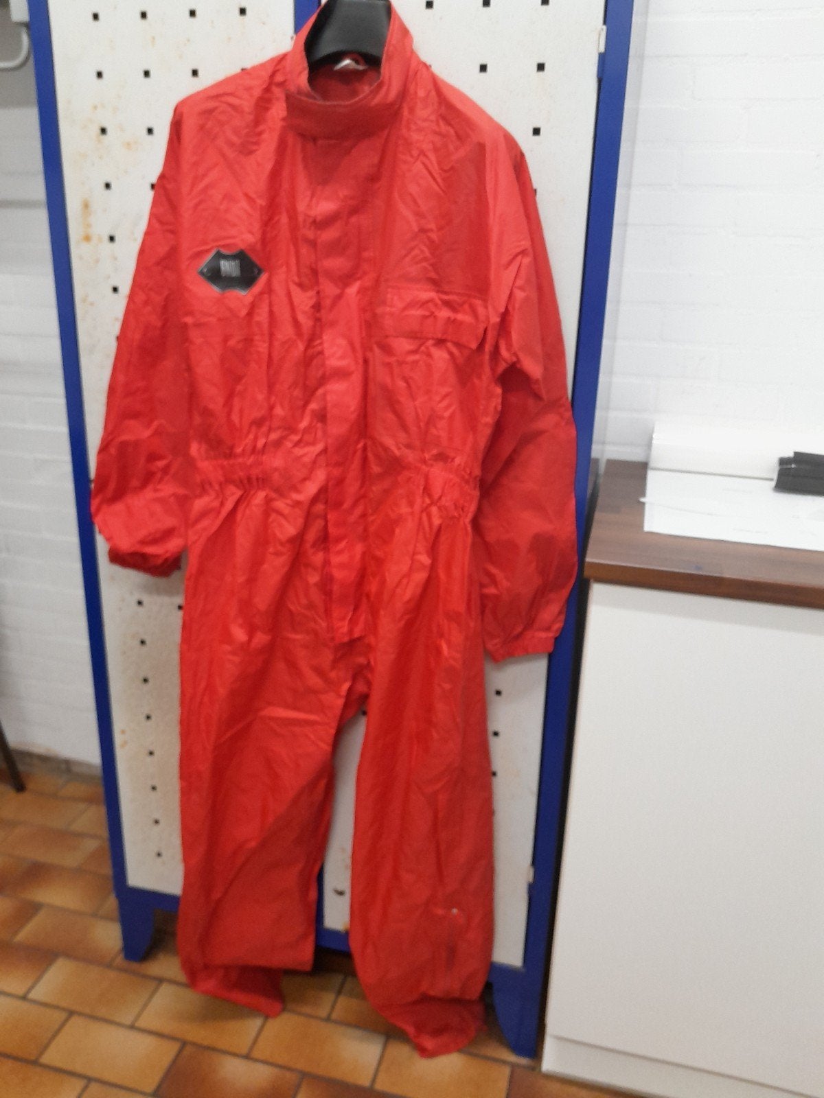 Motor regenpak Ghibli Force, maat M, rood, Motoren, Kleding | Motorkleding, Ophalen of Verzenden, Tweedehands, Heren, Overall
