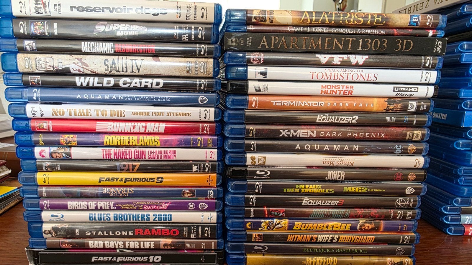 Grote partij Blu-rays – Topfilms, Series & Exclusieve Boxset, Cd's en Dvd's, Ophalen, Zo goed als nieuw, Boxset