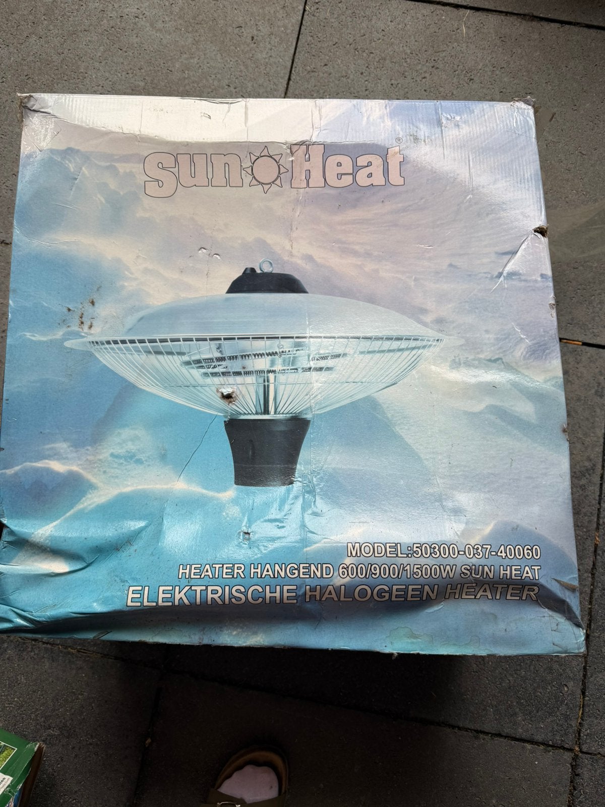Sunheat terrasverwarmer, Ophalen of Verzenden, Zo goed als nieuw