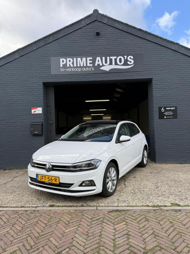 Volkswagen POLO 1.5 TSI Highline | Pano | DSG 2021, Auto's, Volkswagen, Stof, 4 cilinders, 150 pk, Automatische klimaatregeling