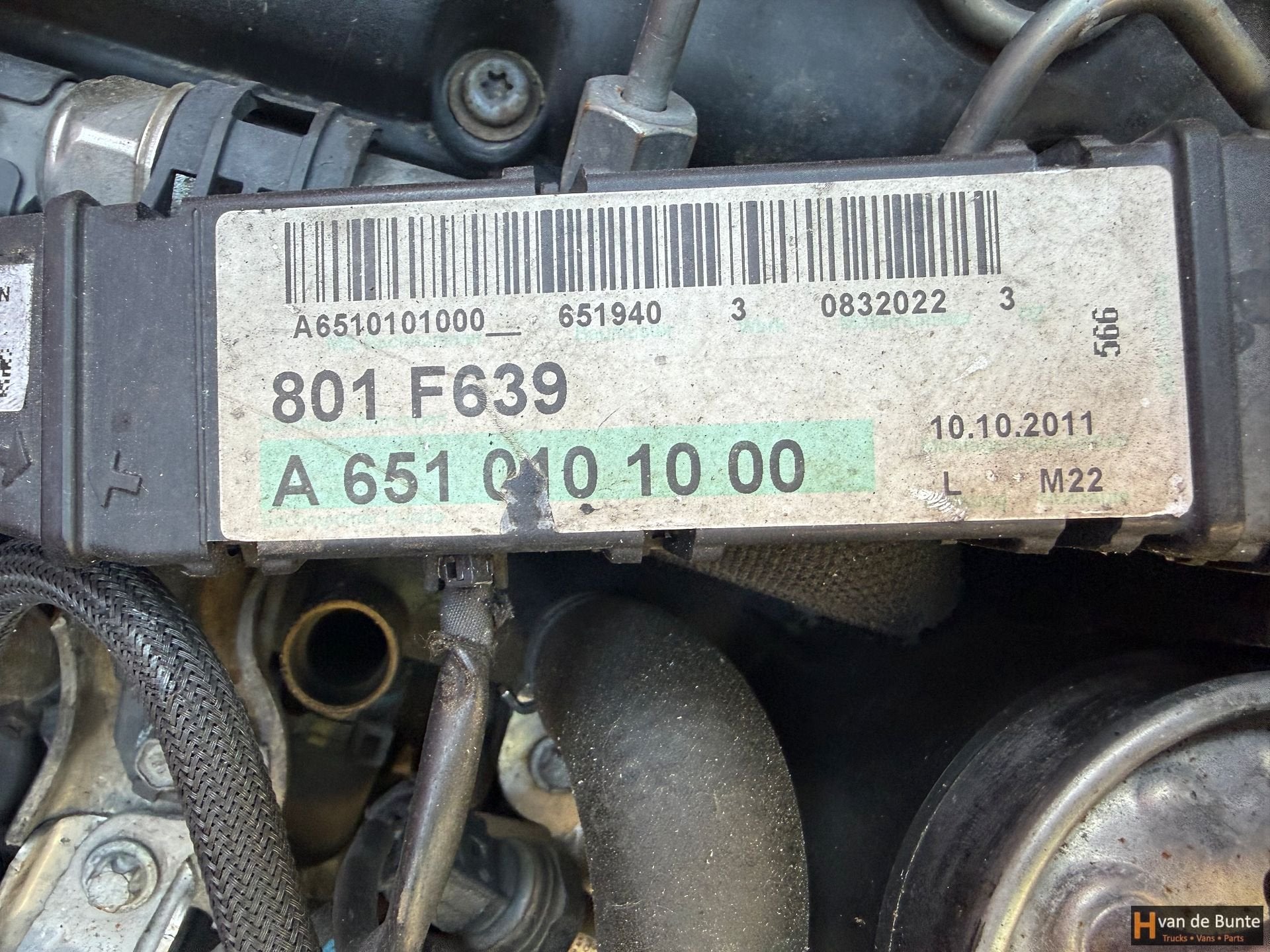 Motor Mercedes Vito A651 010 10 00, Ophalen, Gebruikt, -, -