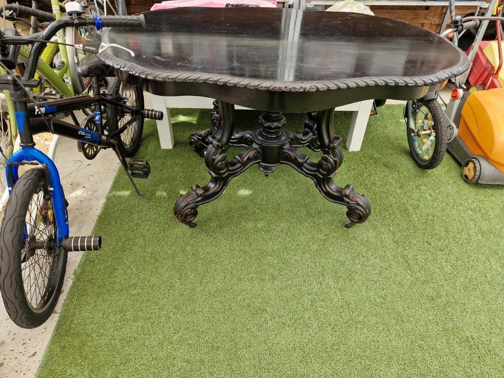 Eettafel, Ophalen of Verzenden, Gebruikt, Rechthoekig, 50 tot 100 cm