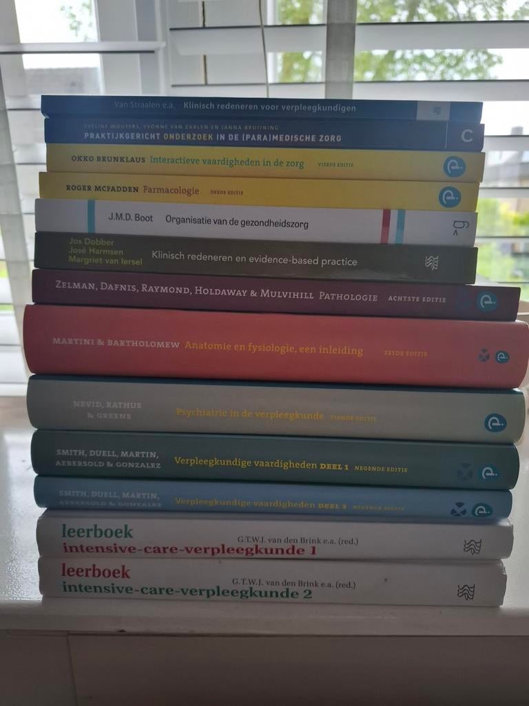 Studieboeken HBO verpleegkunde, Boeken, Ophalen of Verzenden, Beta, Zo goed als nieuw, HBO