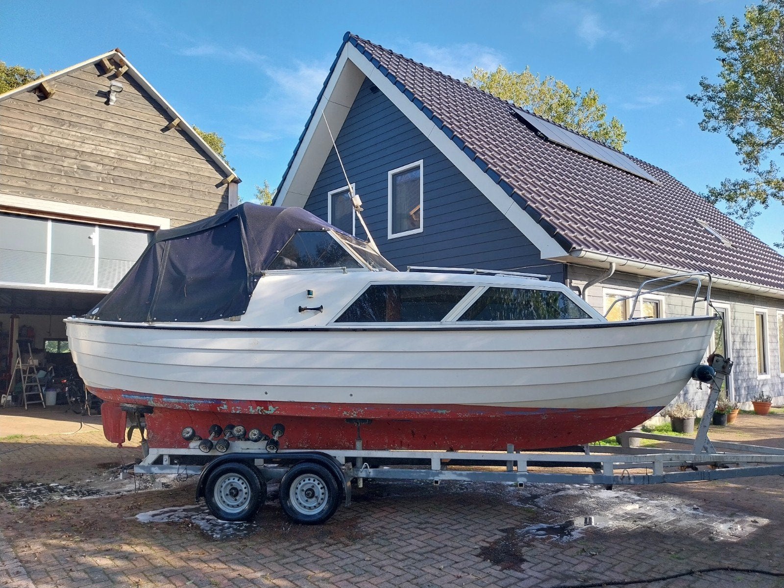Noorse spitsgatter Nidelv 24, 70 cm, Gebruikt, Diesel, Ophalen