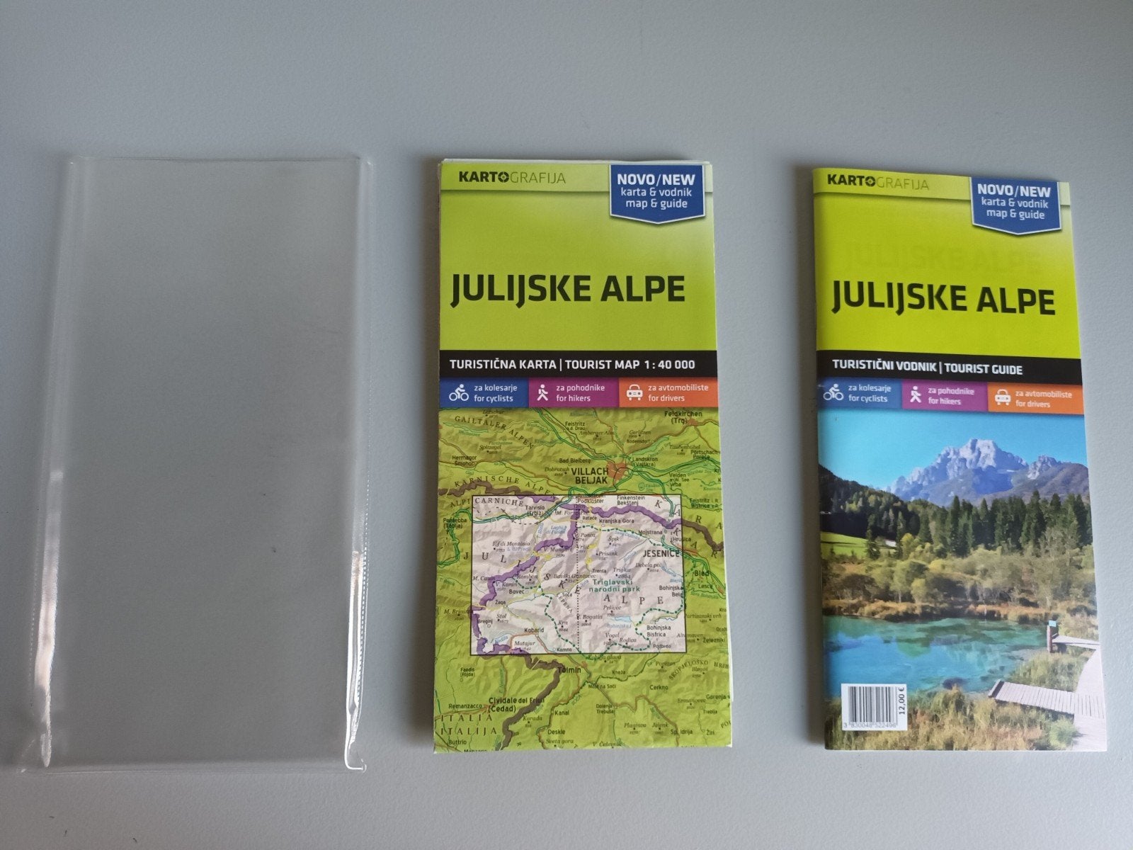 Julijske Alpe kartografija kaart map guide Julische Alpen, Boeken, Europa, Ophalen of Verzenden, Kartografija, Reisgids of -boek