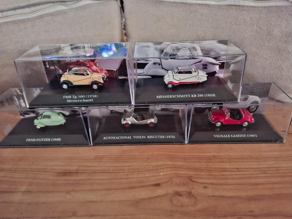 Dwerg auto's1:43 Messerschmitt Fend FMR Autonacional Vignale, Ophalen of Verzenden, Nieuw, Auto, Overige merken