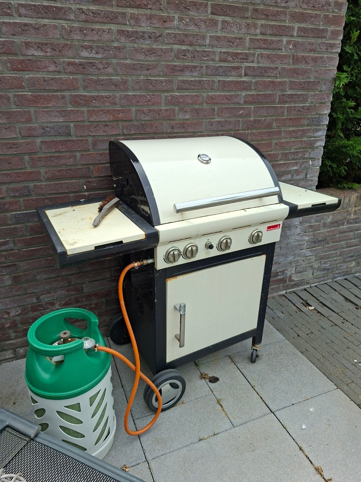 Barbecook gasbarbecue - zonder gasfles ijzer, Ophalen, Gebruikt, Barbecook