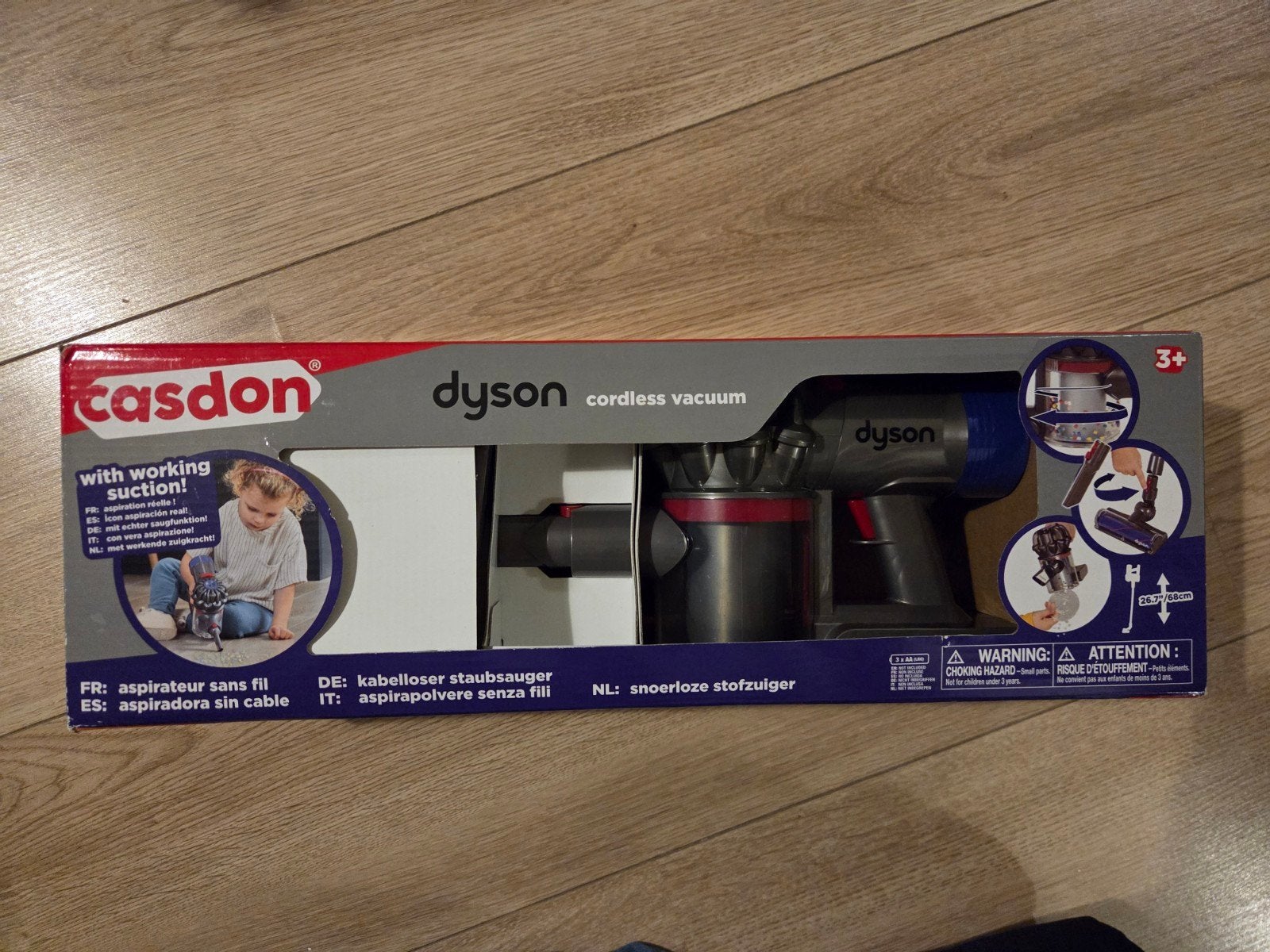 (Toy) Dyson cordless vacuum from Casdon, Ophalen of Verzenden, Jongen of Meisje