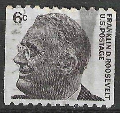 USA 1965/1966 - Yvert 797a - Franklin Delano Roosevelt. (ST), Verzenden, Gestempeld, Noord-Amerika