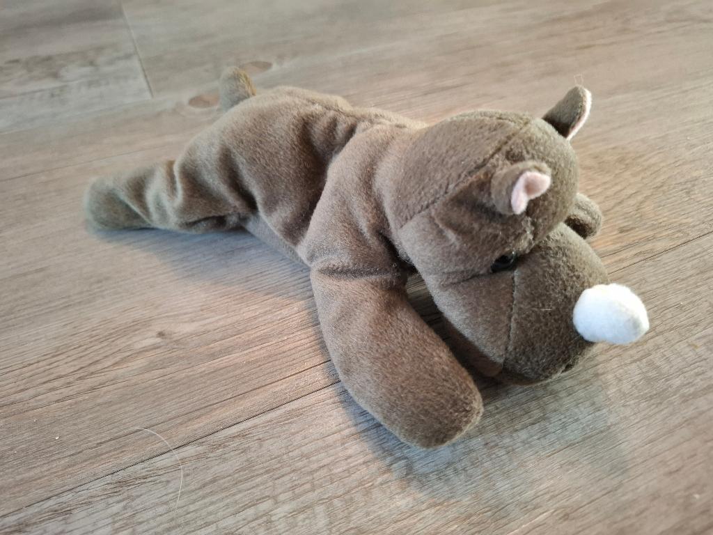 Knuffel - Neushoorn 3, Ophalen of Verzenden, Gebruikt, Overige typen