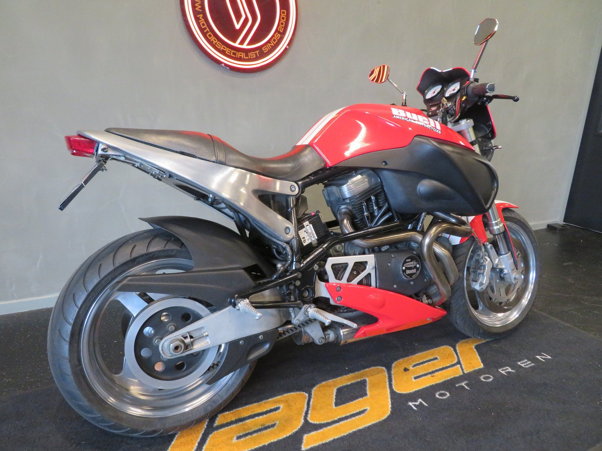 Buell X1 LIGHTNING SE SUPERMOOI! (bj 2001), Motoren, Motoren | Buell, 1199 cc, Bedrijf, Naked bike