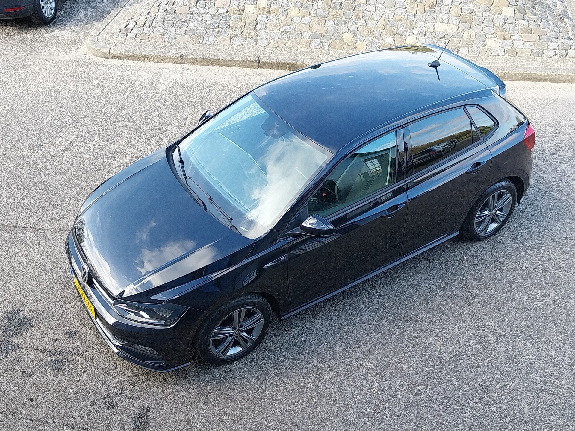 Volkswagen Polo 1.0 TSI Highline Business R Line 1e EIGENAAR, Voorwielaandrijving, Dealer onderhouden, 1063 kg, Gebruikt