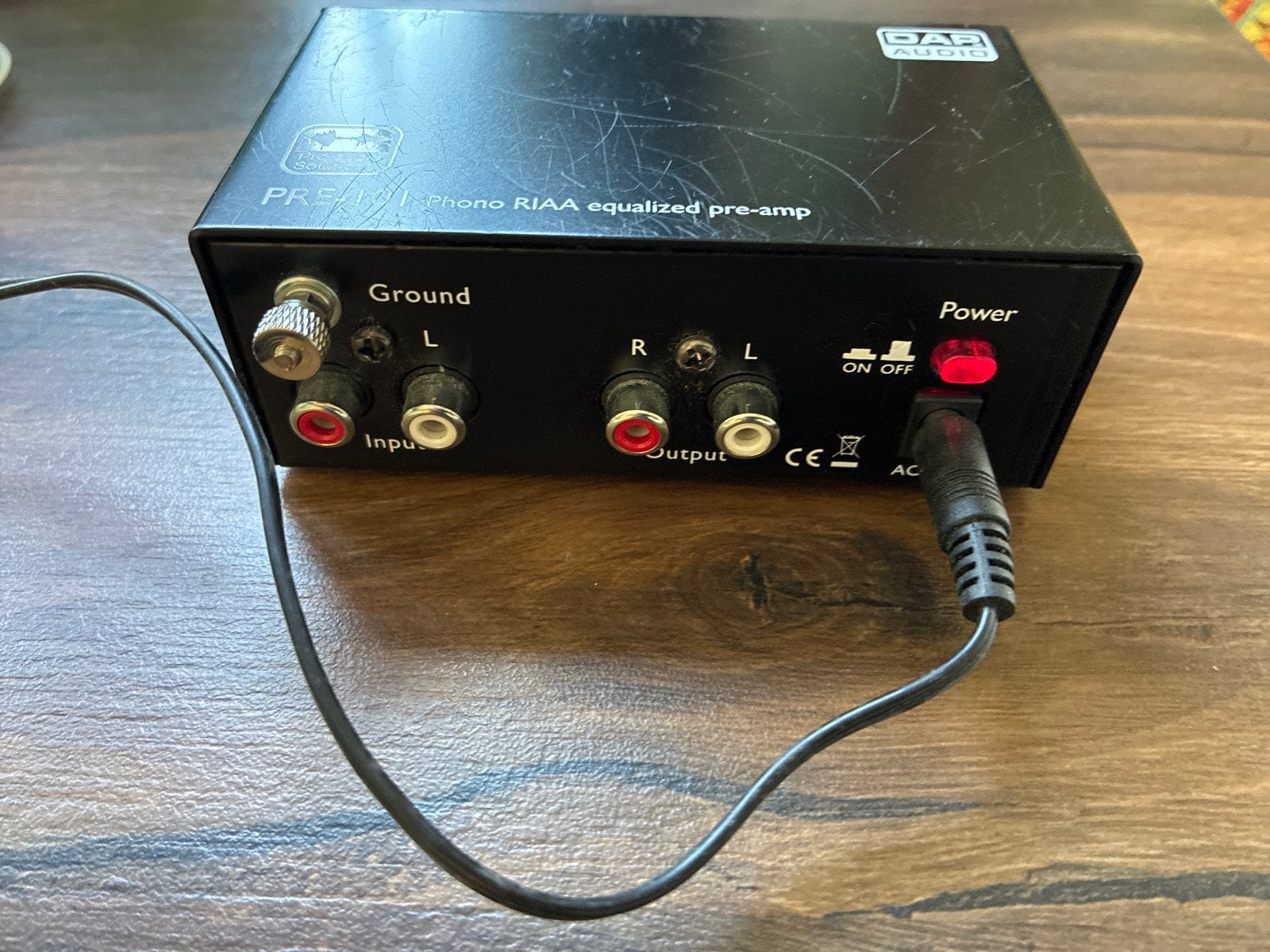 DAP Audio PRE-101 Phono voorversterker, Overige merken, Gebruikt, Ophalen of Verzenden, Minder dan 60 watt