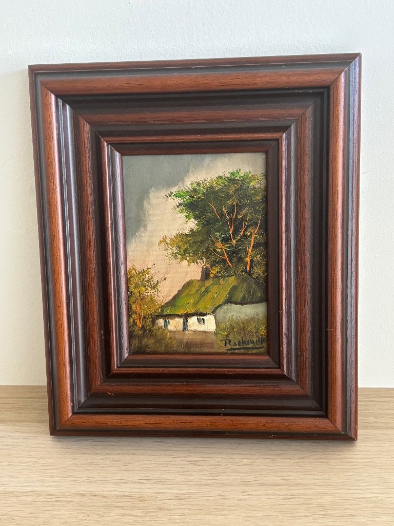 mooi schilderij gesigneerd, Ophalen of Verzenden