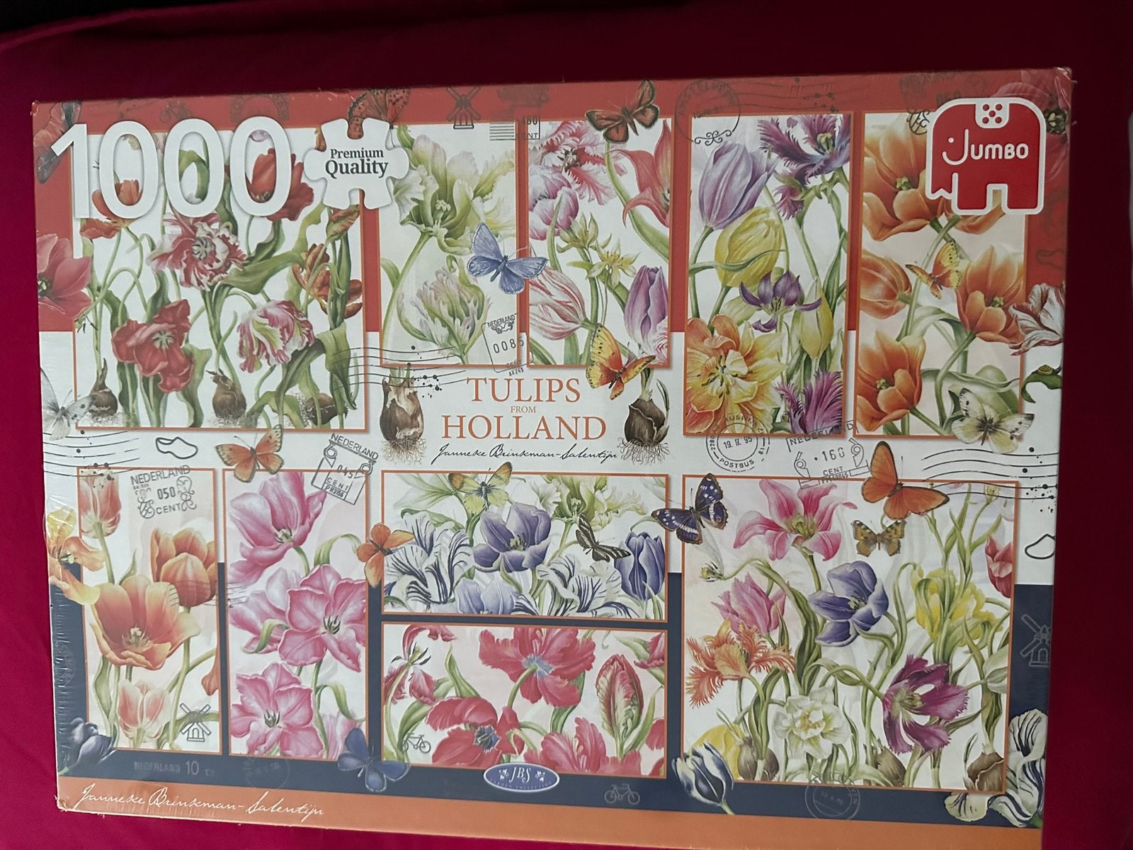 Janneke Brinkman jumbo puzzel nieuw in verpakking 1000 st., Ophalen, 500 t/m 1500 stukjes, Nieuw, Legpuzzel