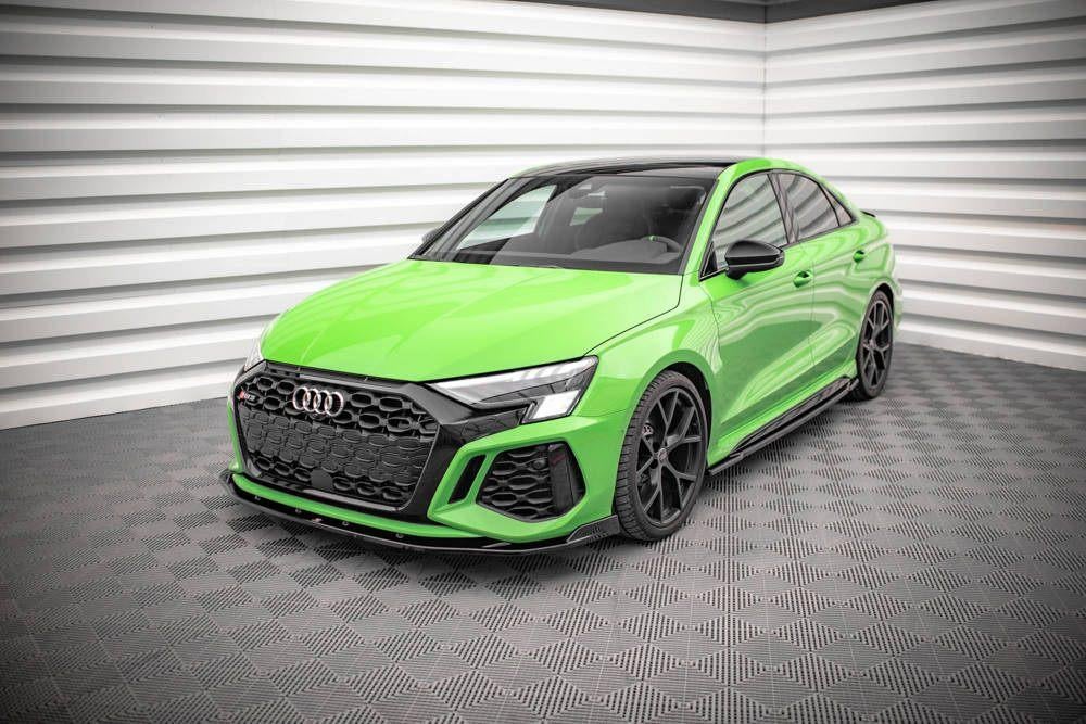 Voorlip sideskirt diffuser spoiler - Audi RS3 Sedan 8Y 20+, Ophalen of Verzenden