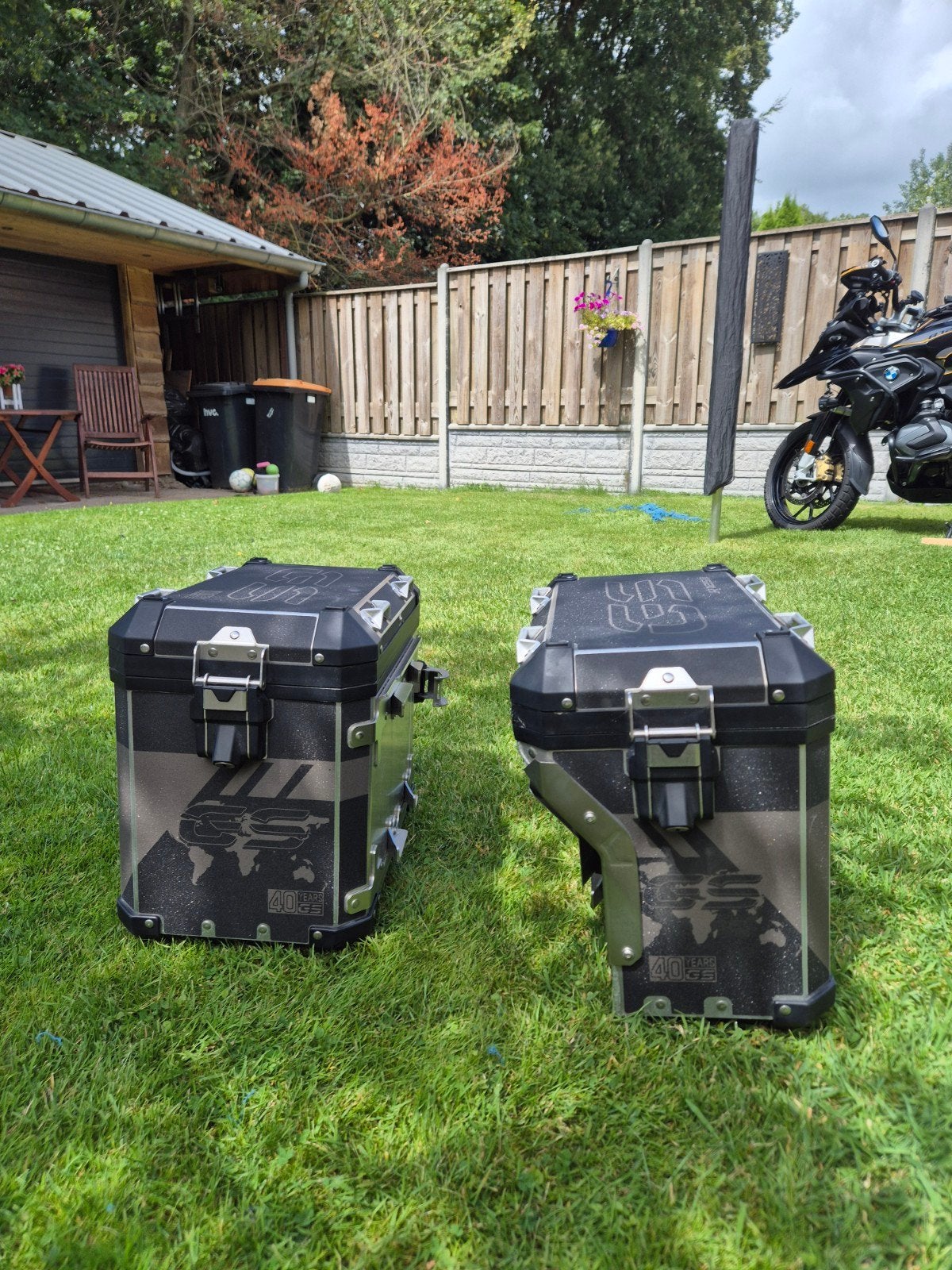 GS 1250/1200 Kofferset - Origineel BMW, Ophalen of Verzenden, Gebruikt
