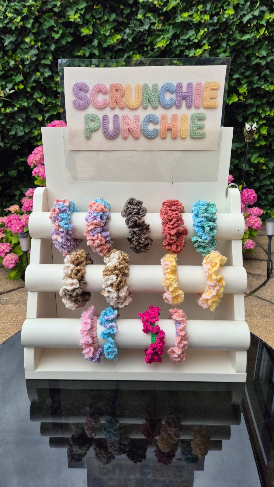 Handgemaakte gehaakte scrunchies in diverse kleuren, Verzenden, Nieuw