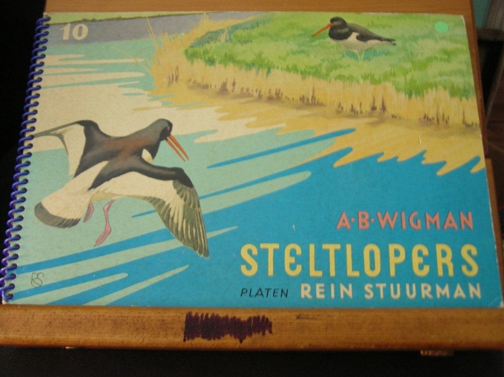 Boekje Steltlopers met aqaurellen en tekeningen, Boeken, Ophalen of Verzenden, Zo goed als nieuw, Bloemen, Planten en Bomen, A.B. Wigman