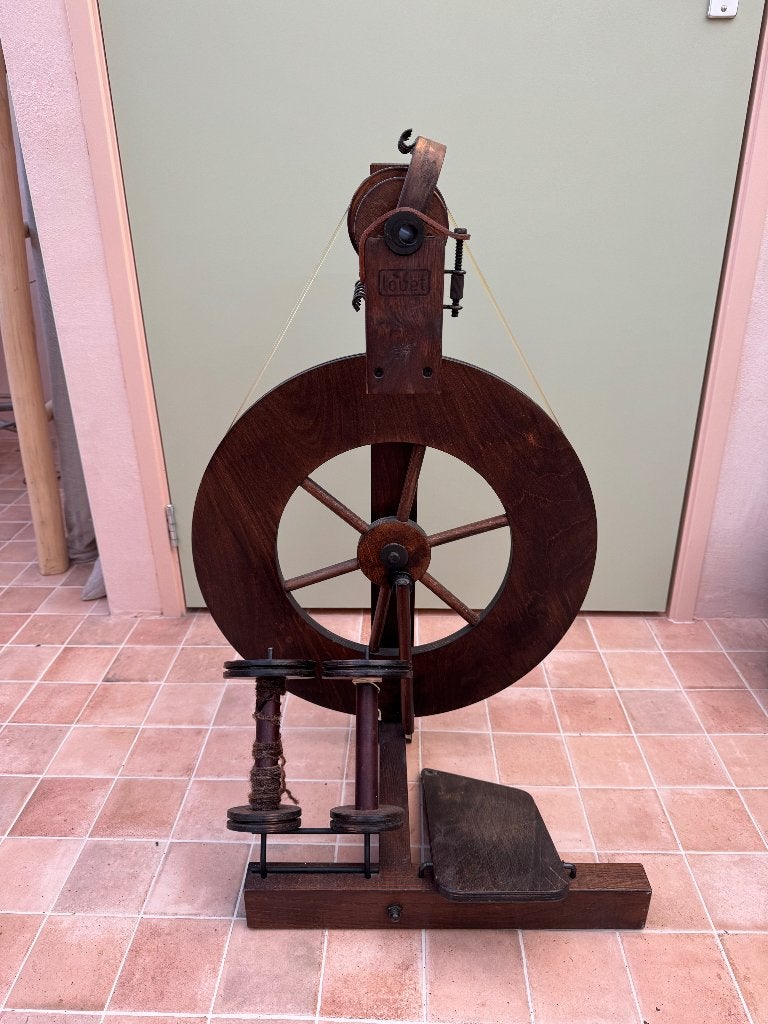Louet Spinnewiel S50, Ophalen, Gebruikt, Spinnewiel