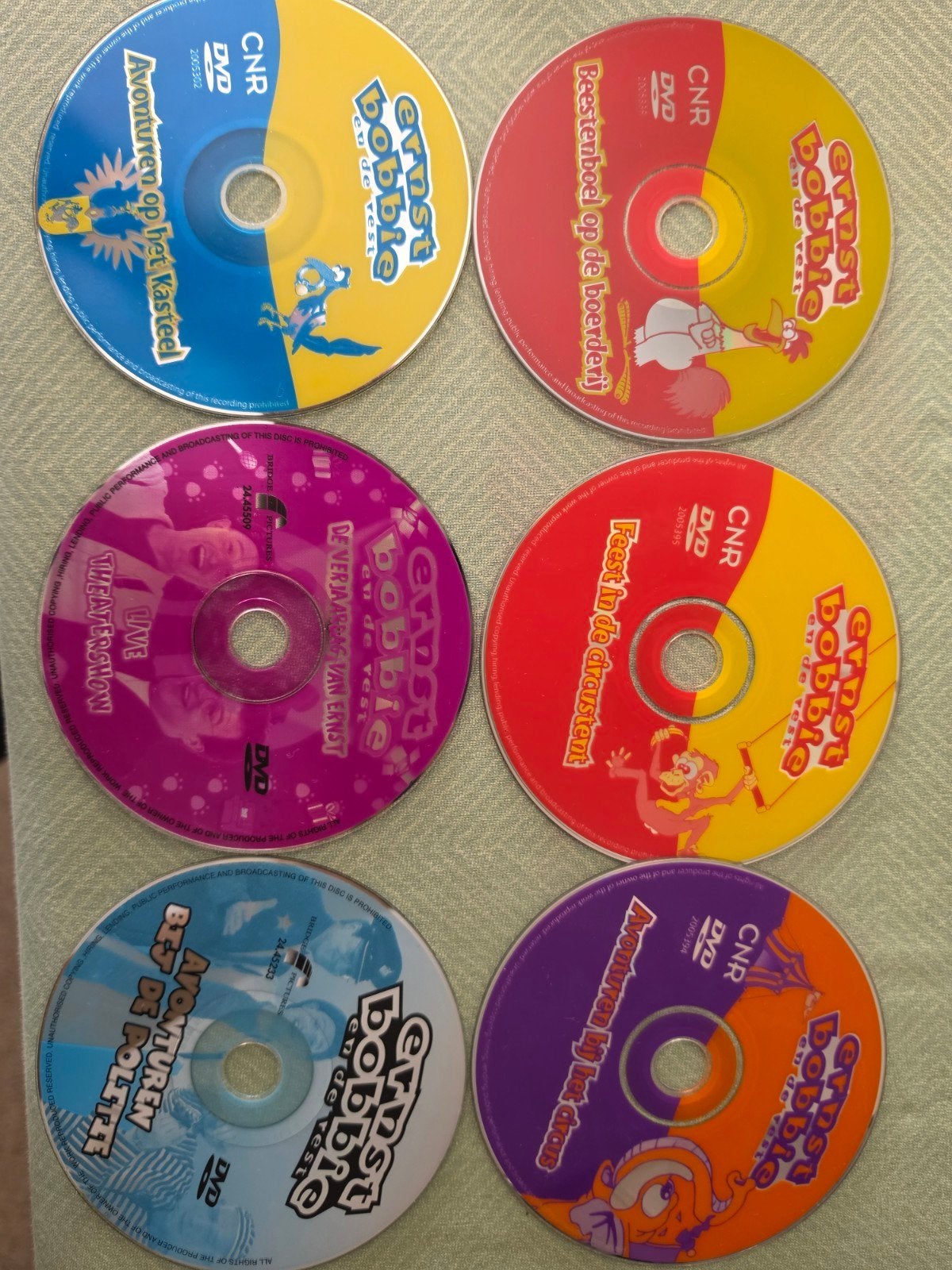 6x Ernst, Bobbie en de Rest DVD – leuke verzameling, Alle leeftijden, Ophalen of Verzenden, Nederlands