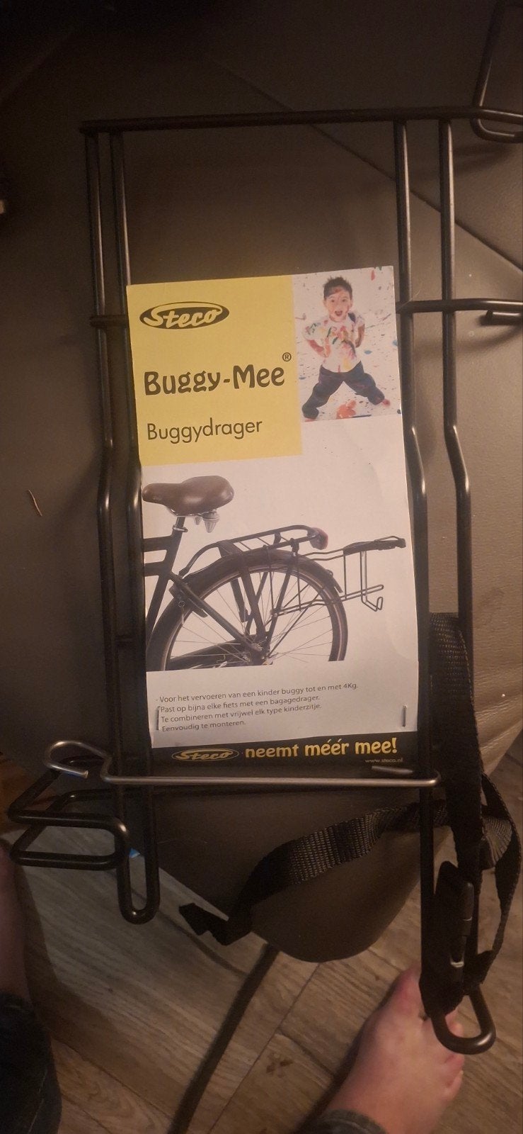 Steco Buggy-Mee Buggydrager - Handig voor elke fiets, Fietsen en Brommers, Ophalen