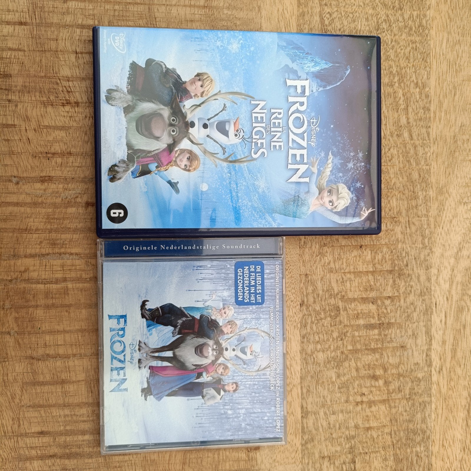 Frozen DVD + Originele Nederlandstalige Soundtrack CD, Avontuur, Gebruikt, Ophalen of Verzenden, Vanaf 6 jaar