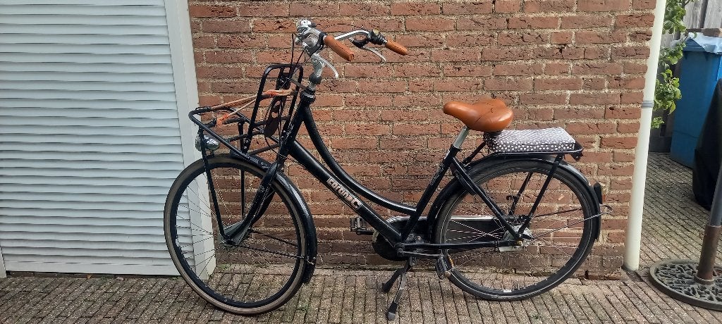 Cortina mamafiets, Fietsen en Brommers, Ophalen, Gebruikt, Overige merken, Dubbele standaard