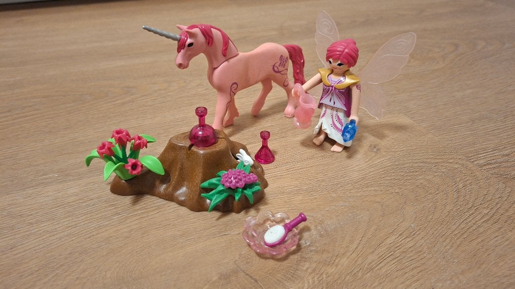 Playmobil eenhoorn met fee 5443, Complete set, Overige typen, Ophalen of Verzenden, Zo goed als nieuw